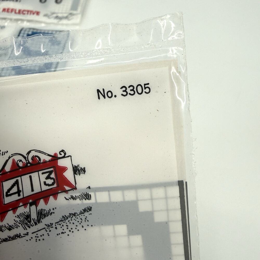 Stimsonite 15 Home Identifier Reflector Kits No 3305 NOS Address Sign Vintage - Picture 10 of 13